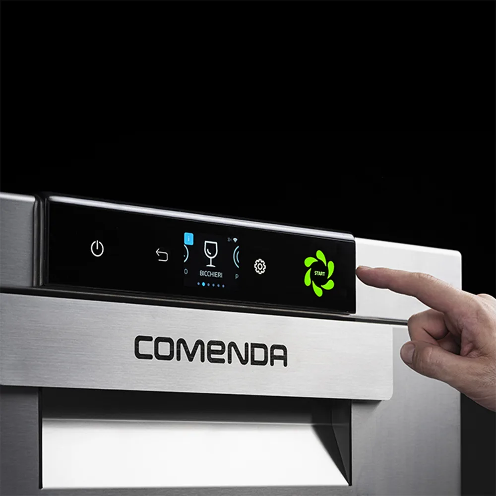 Commande tactile d'un lave-vaisselle COMENDA